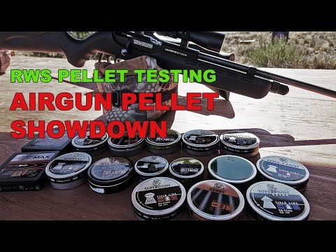 RWS Pellet Testing - .22 CAL AND .177 CAL - AIRGUN PELLET SHOWDOWN