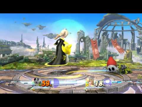 amiibo Battles|Round 1| Mii Brawler Vs Rosalina & Luma