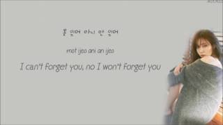 Kang Sira(강시라) - Don't Wanna Forget(못 잊어) Color Coded Lyrics [HAN|ROM|ENG]