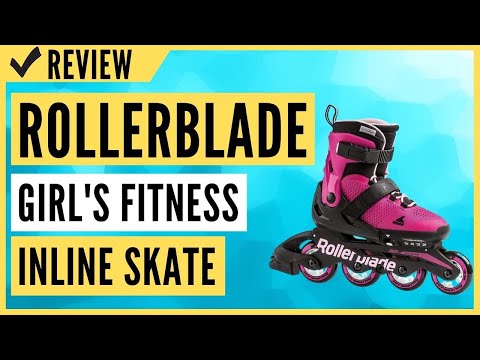 Rollerblade Microblade Girl's Adjustable Fitness Inline Skate Review