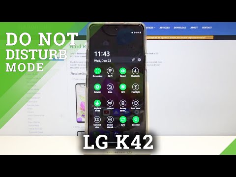How to Activate DND Mode in LG K42 – Silent Preferences