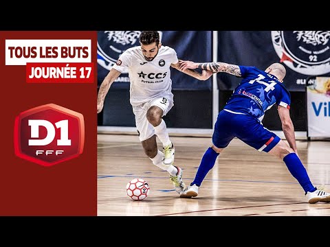 D1 Futsal, Journée 17 : Tous les buts