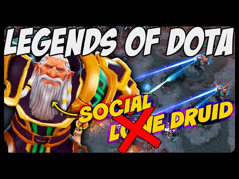 Social Druid?! Reverse Heroes Legends of Dota!