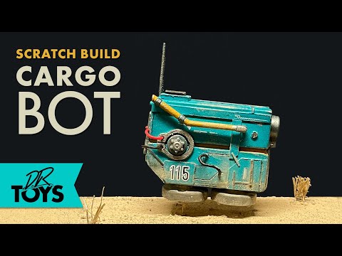 Scratch Built Cargo Vehicle - Sci Fi