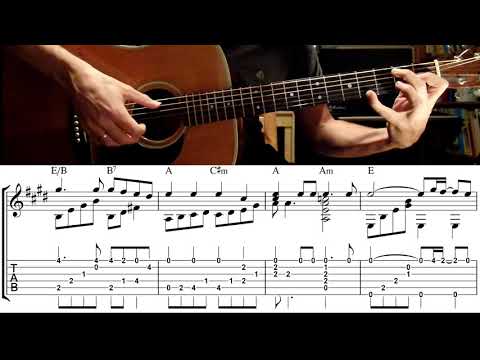 Bridge Over Troubled Water (fingerstyle) - Simon And Garfunkel
