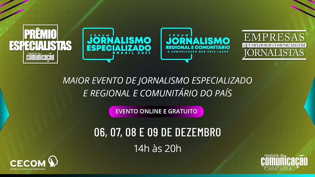 Fórum de Jornalismo Especializado e Regional e Comunitário - 3/4