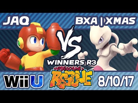 Video Game Rescue 8/10/17 - Jaq (Mega Man) vs. BxA | Xmas (Mewtwo) - WR3