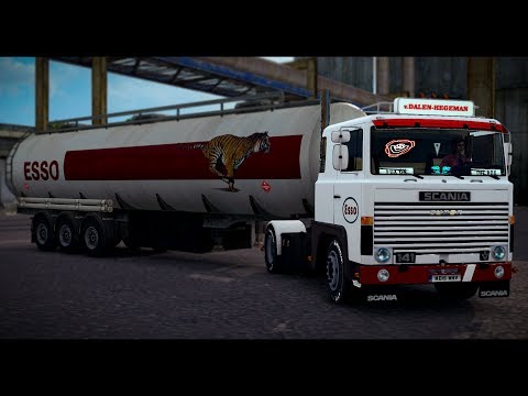 ETS2 1.27 ProMods 2.17 Scania 141 V8 | Rotterdam - Le Havre