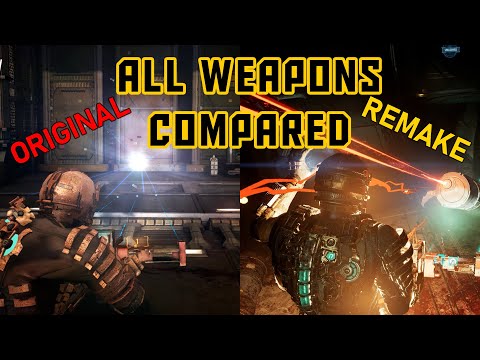 Remake vs Original Dead Space Weapon Comparison