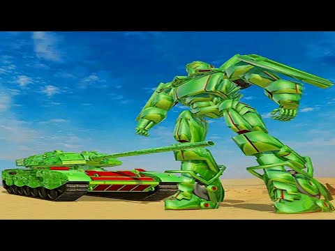 Tank Robot Transform Games: Future Tank Robot Wars - Android iOS Gameplay