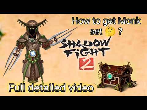 How to get MONK SET in Shadow Fight 2 - NEW WAY 2023