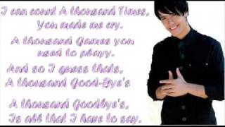 A thousand Goodbyes - Travis Garland (HQ)!!