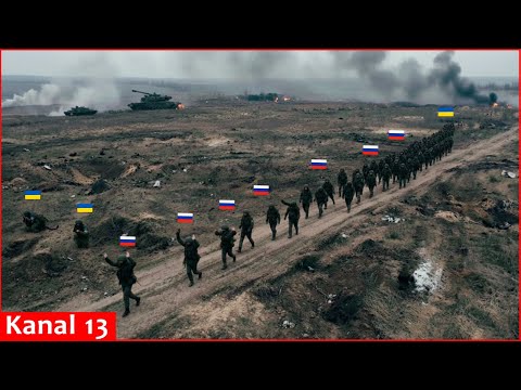 The final phase of the operation to clear Kupiansk; besieged Russians surrender en masse