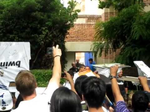 Cristiano Ronaldo, Pepe, Ricardo Carvalho & Fábio Coentrão at UCLA Practice 2011
