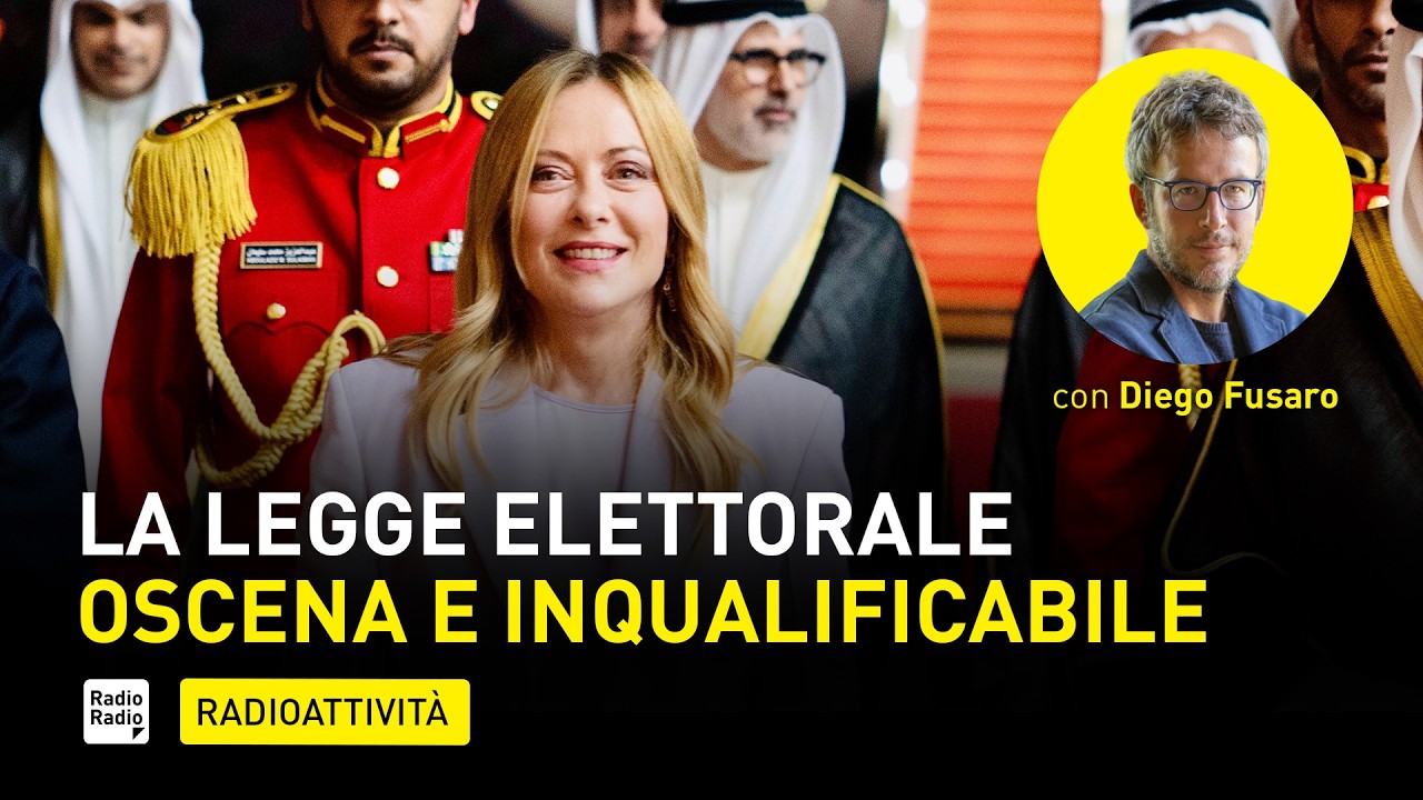 IL "MELONELLUM" SVELA IL GIOCO DEL SISTEMA, DESTRA E SINISTRA USANO LO STESSO STRATAGEMMA