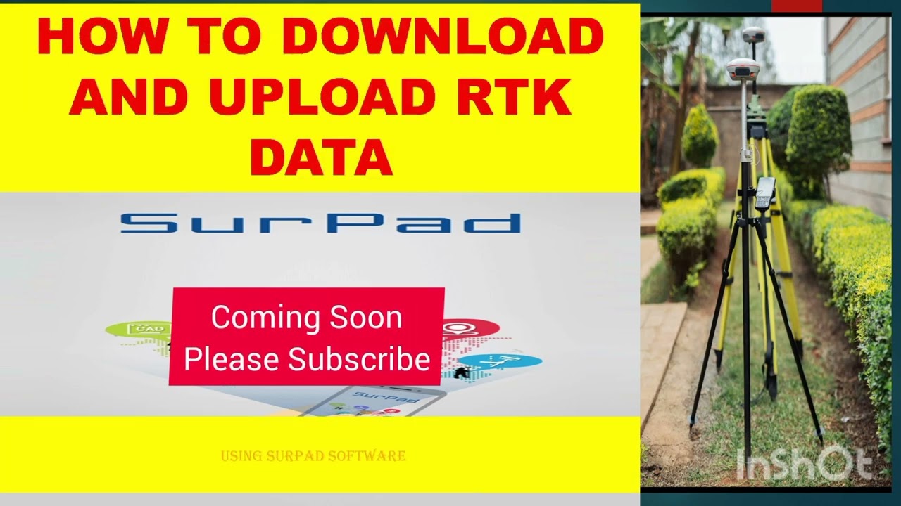 How To Download and Upload Rtk Data
