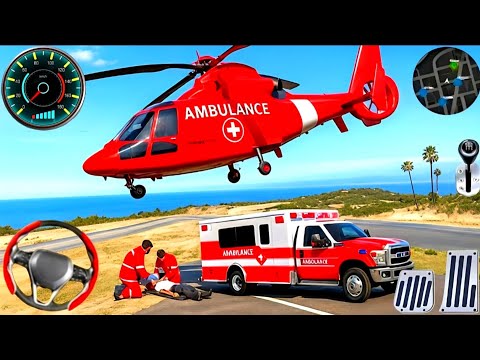 Ambulance City Rescue Simulator - 911 US Emergency Ambulance Driving 3D - Android Gameplay
