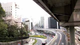 preview picture of video '☞ 赤坂見附 立体交差の風景 Views of Akasaka-mitsuke Crossing'