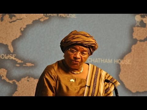 Liberia's Sirleaf orders a 60-day ban on foreign travel for government officials