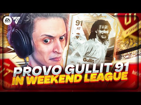PROVO GULLIT 91 CENTURIONE in WEEKEND LEAGUE! [FC 24]