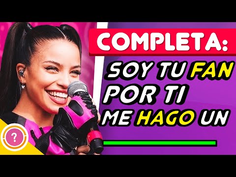 🎤 COMPLETA la CANCIÓN de EMILIA  🎶 Quiz de Emilia Mernes 🤓