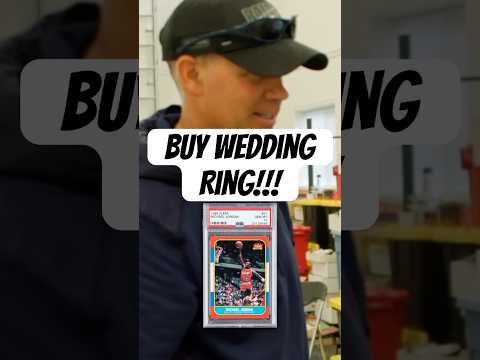 He sold HOLY GRAIL CARD for WIFE!