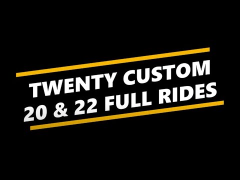 Paiste Twenty Custom Collection Full Rides - 20" & 22"