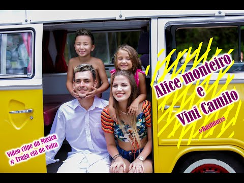 Alice Monteiro e Vini Camilo nos Bastidores