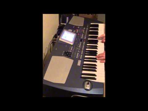 Korg PA-500 Strings Voc Bank Demo - Patch - 025   Slow Att Violin