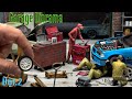 Garage Diorama V 2 1 24 Scale Model Car Diorama