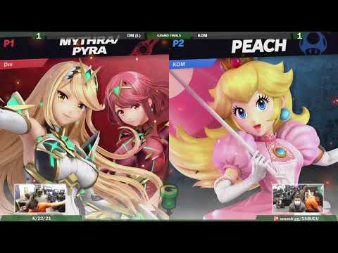 SU@GU 6-22 (Grand Finals): KOM (Peach) vs DM (L) (Pyra/Mythra)