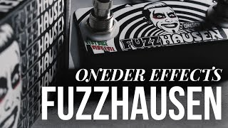Video thumbnail for Oneder Effects - Fuzzhausen (Danhausen Signature Pedal) // Full Demo by ambienttrash