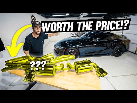 $2,500 Supra Exhaust Sound Test & Install! (AWE Touring Catback)