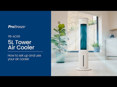 Tutorial: How To Set Up And Use Your Pro Breeze 5L Tower Air Cooler