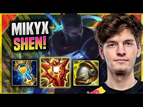 MIKYX BRINGS BACK SHEN! - G2 Mikyx Plays Shen SUPPORT vs Leona! | Patch 11.21