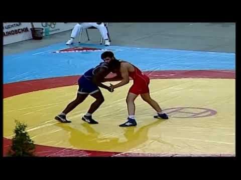 84 kg. GR Orkhan Nuriev (AZE) vs Diong Samba (FRA)3-5 place, Europ.Yunior Champ.213 Skopje