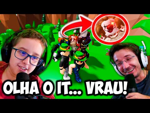 ROBLOX - ESCONDE ESCONDE DO PALHAÇO IT - Paulinho e Toquinho Games