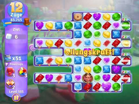 Wonkas World of Candy Level 103 (by match3news.com)
