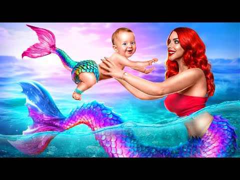 Adopted by a Mermaid Family / How to Become a Mermaid / Mermaid's Little Sister Goes Missing