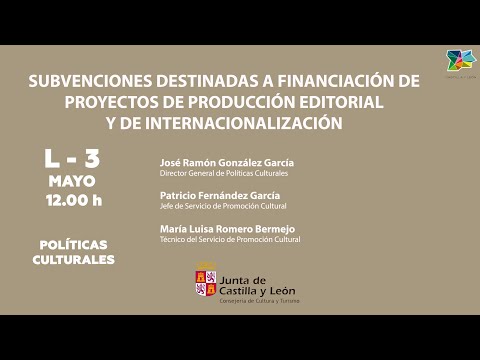 , title : 'SUBVENCIONES A LA FINANCIACIÓN DE PROYECTOS DE PRODUCCIÓN EDITORIAL Y DE INTERNACIONALIZACIÓN'