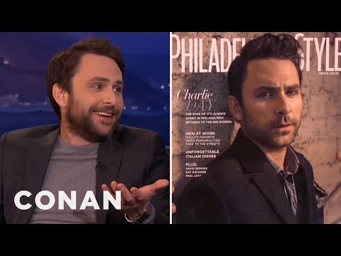 Charlie Day's Douchey Photoshoot | CONAN on TBS