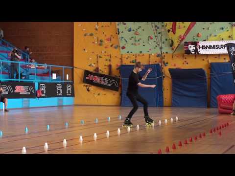 2018 PSWC Classic Slalom Junior Men 5th Place Alex Pujadas (ESP)