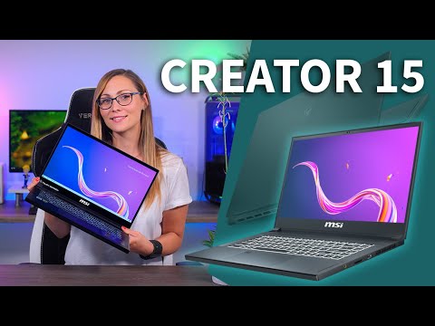 External Review Video uxxLei-m_os for MSI Creator 15 A10S Laptop (10th-gen Intel) 2020