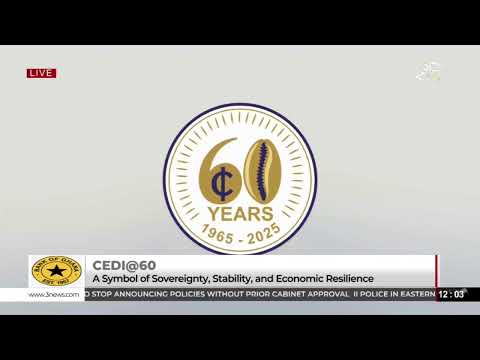 LIVE: National Launch of the Cedi @60 Anniversary || 28-10-2025