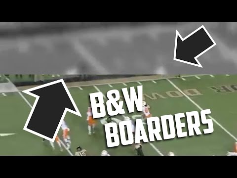 BLACK AND WHITE BOARDERS TUTORIAL!!!