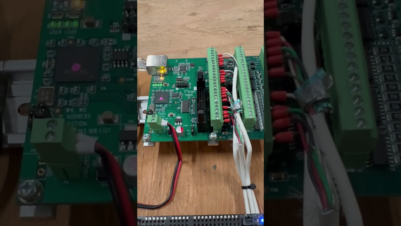 Linux cnc plasma table wiring