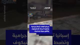 إسبانيا تفكك شبكة إجرامية وتضبط أسلحة كلاشنيكوف وقنابل يدوية ومخدرات thumbnail