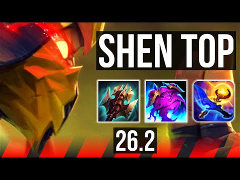 SHEN vs CHO'GATH (TOP) | Perfect KDA: 13/0/9 | KR Grandmaster | 26.2