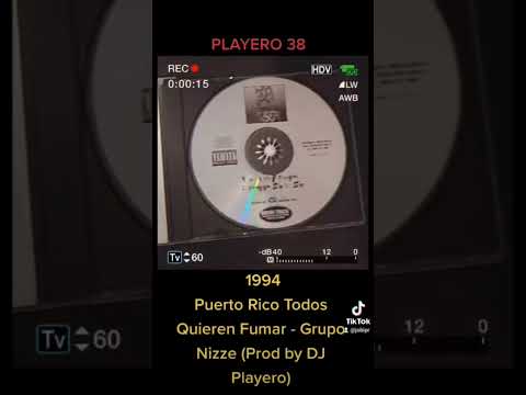 Playero 38 - Grupo Nizze - Puerto Rico Todos Quieren Fumar (1994) #djplayero #puertorico #reggaeton