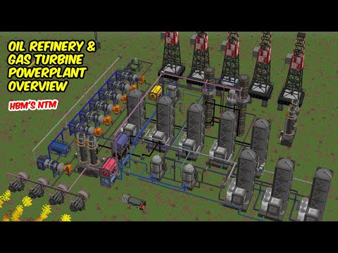 Big Oil Refinery / Power Plant Overview - Vacuum Refinery HBM's NTM